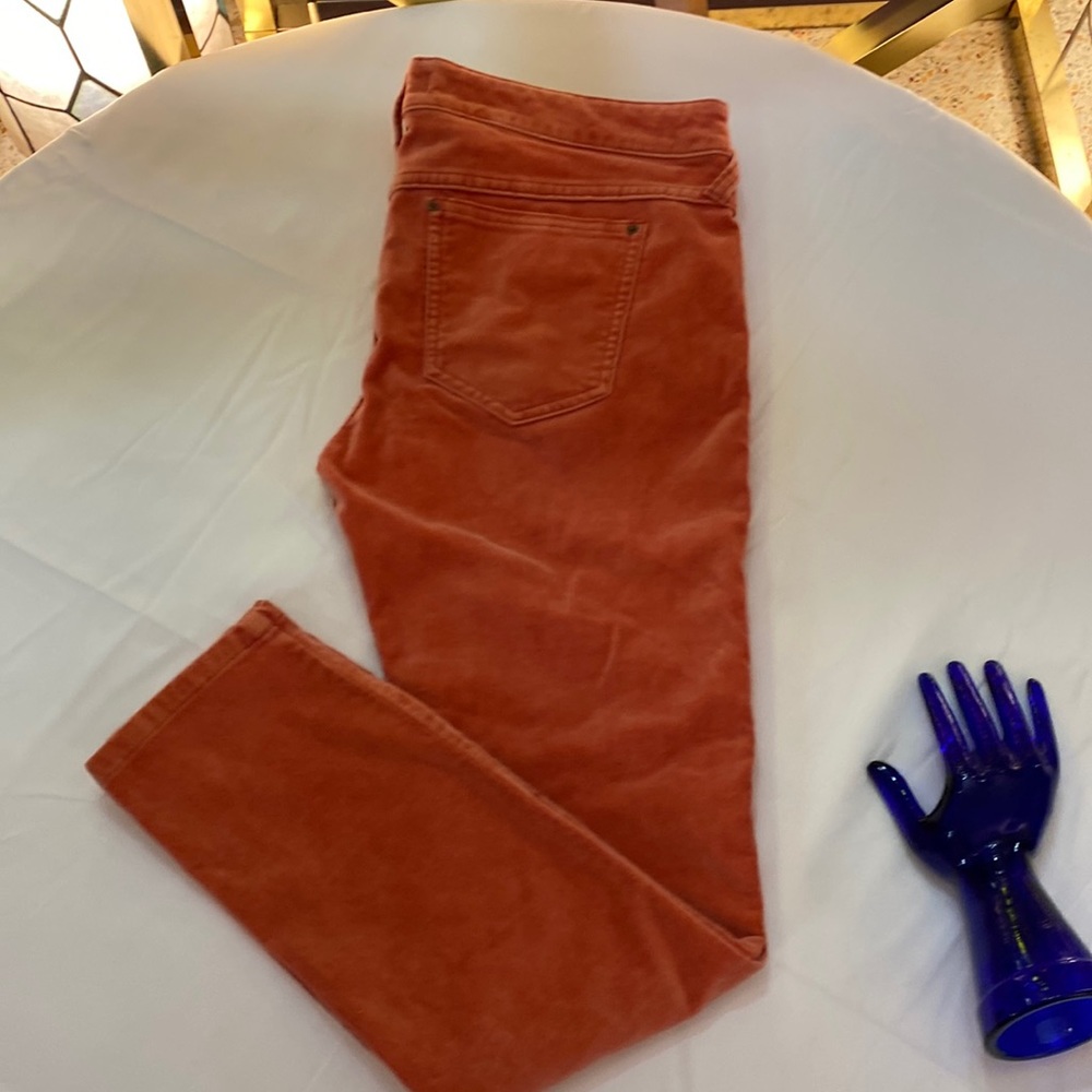Free People Velvet Cropped Pants, Trousers, Jeans